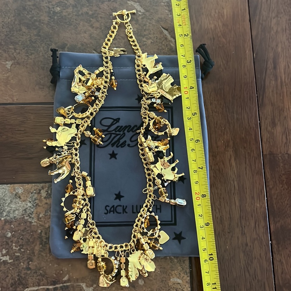 Lunch At The Ritz KENNEL CLUB Necklace; RARE!! - Picture 7 of 10